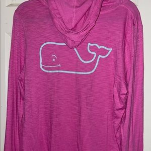 Womens Size L Vineyard Vines long sleeve hooded T-Shirt.
